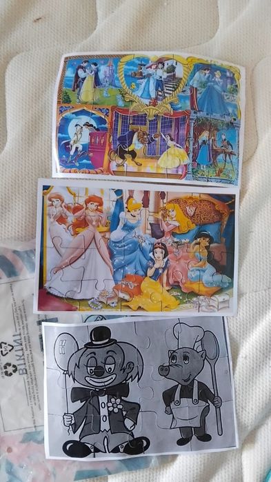 Puzzles variados para criança