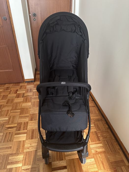 Carrinho Chicco Urbino Preto – Como novo, comprado em setembro