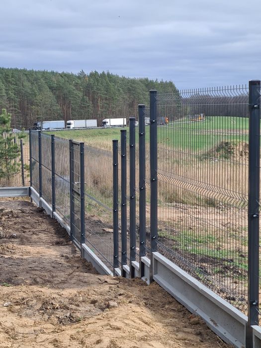 Panele Ogrodzeniowe 3D Ogrodzenia Panelowe Montaż Stargard Brama Furt