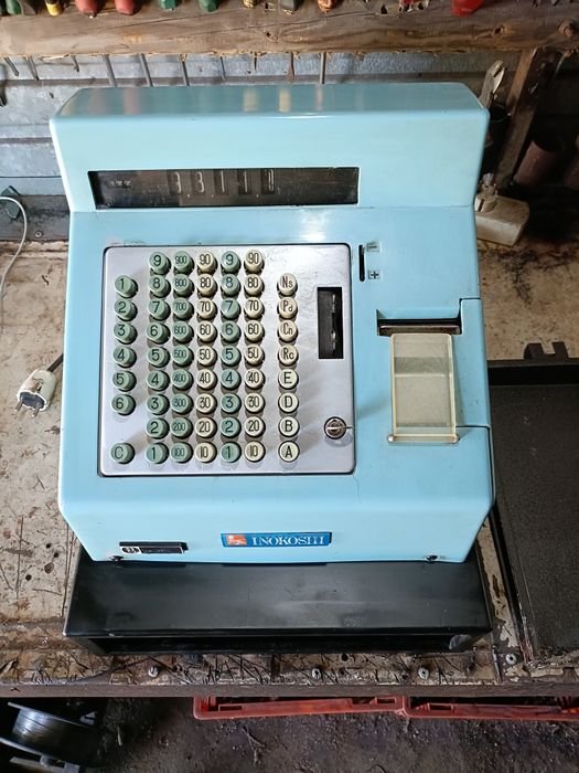 Máquina registadora antiga