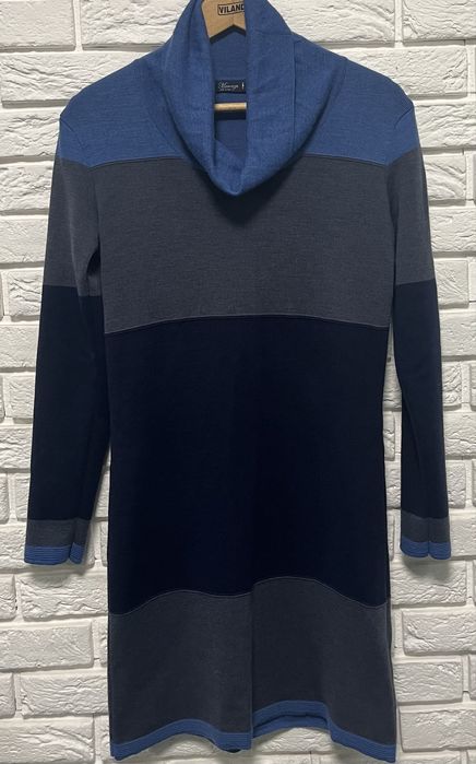 Женское платье, шерстяное теплое, Италия, р. М-L