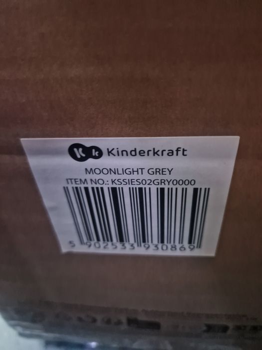 Wózek spacerówka Kinderkraft Siesta 2 szary nowy