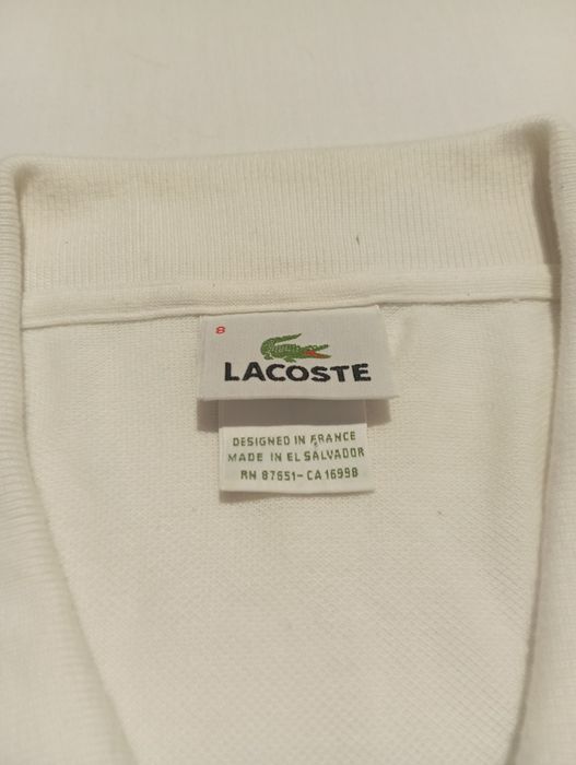 Вінтажна Кофта поло Lacoste Розмір ХХЛ оригінал
