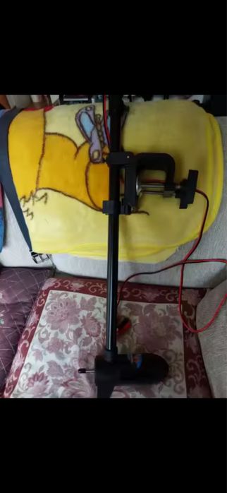 Електродвигун на човен  SOLAR MARINE 18lbs Thrust 12v