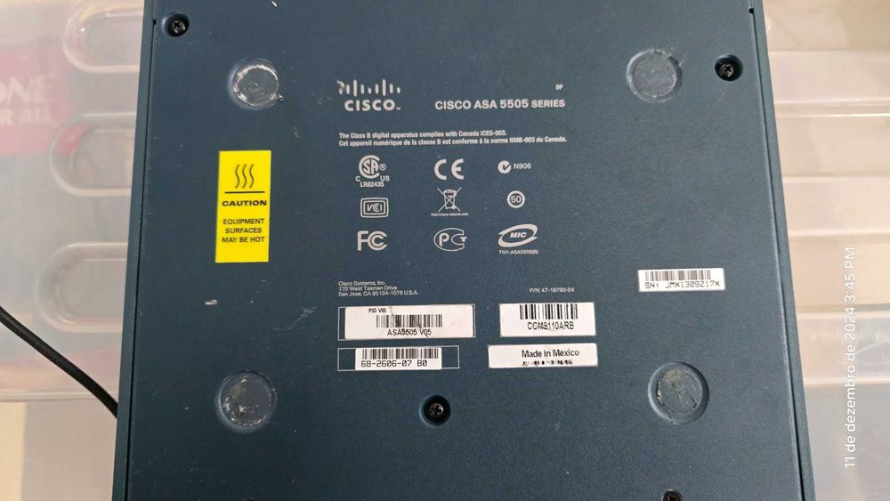 Cisco ASA 5505 Series Switch, 8 Ports64584561343875121