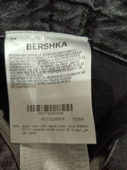 Jeansy Bershka | EUR 36 | Stan idealny