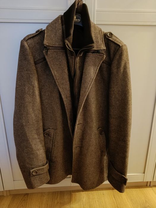 Meski krótki płaszcz XL