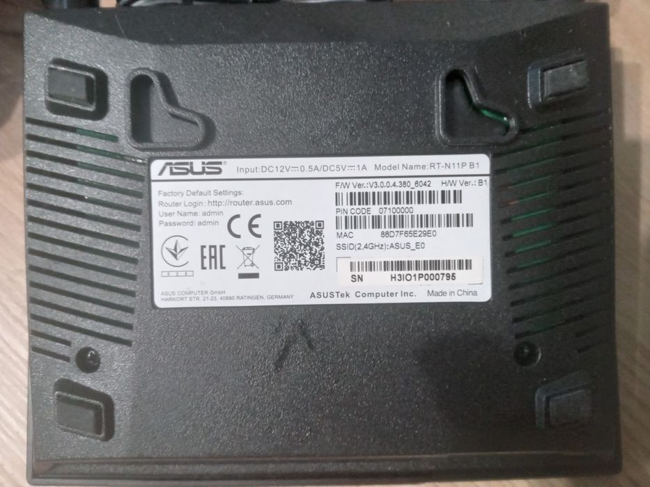 WIFI Роутер Asus RT-N11P