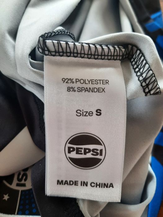 Pepsi T-shirt do biegania, Nowe, sportowy, rozmiar S niebieski, czarny