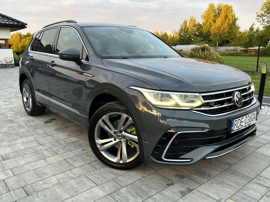 Volkswagen Tiguan 100% Oryginał!, R-line, 4x4, Delphine Grey