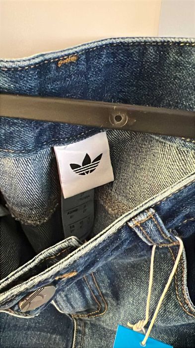 spodnie Adidas jeans damskie NOWE modne dzinsy adidas M