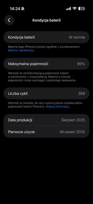 iPhone 17 air jak nowy 256 GB