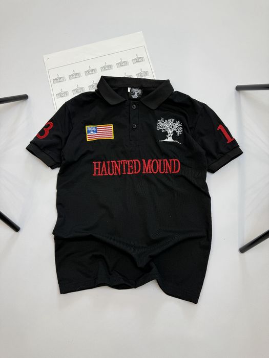 Haunted Mound Polo T shirt / Sematary Ghost Mountain Merch usa
