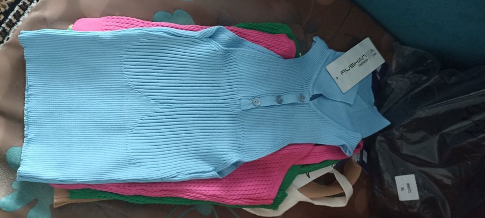 Вязаные летние маечки на хс-с