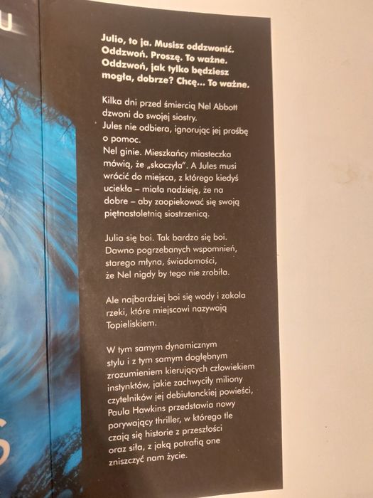 Zapisane w wodzie Paula Hawkins