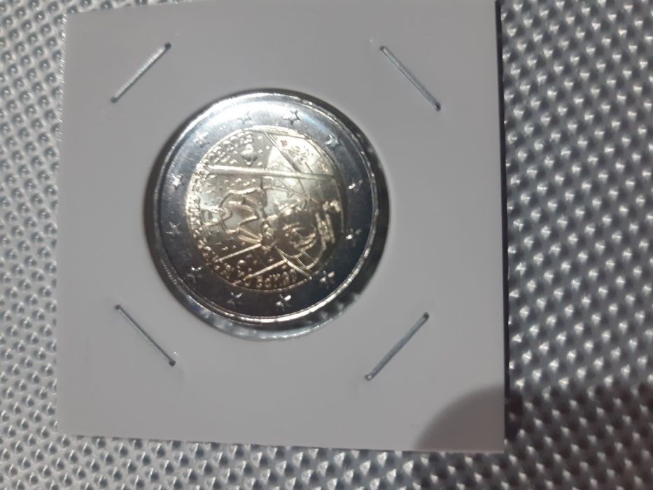 Moeda 2€ copa do mundo rugby França 2923 unc