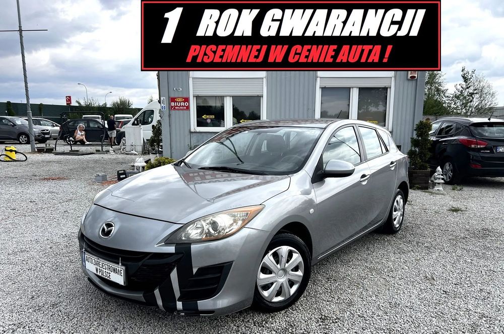 Mazda 3 1 ROK GWARANCJI  GRATIS, Zamiana, Mazda 3, 1.6 Benzyna