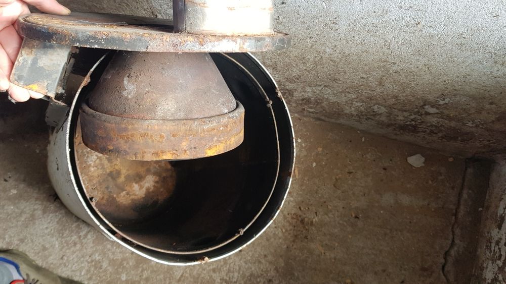 Obudowa wężownicy, piec karcher