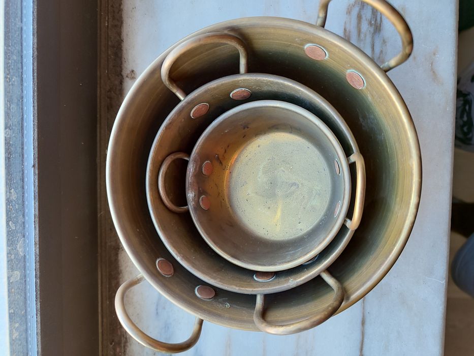 Conjunto de mini panelas