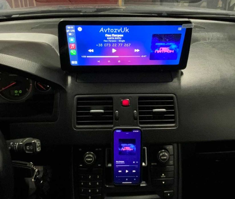 Магнітола XC90 Volvo XC60 XC70 S60 V60 Вольво хс90 CarPlay Андроїд 16