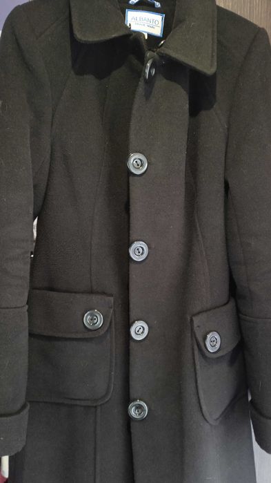 Плащ зимовий довгий кашеміровий