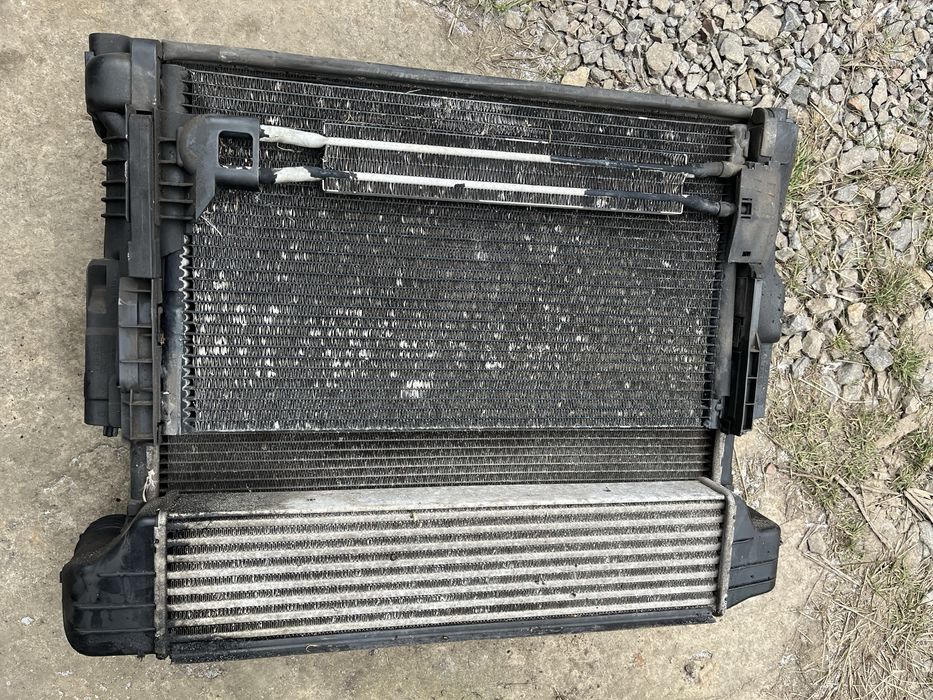 Chlodnice Wentylator bmw e83 x3 m47 2.0d 150km manual chlodnice