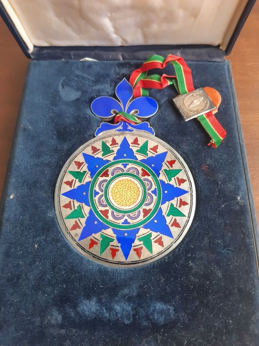 Rosa dos Ventos em prata (Portugal) 1993