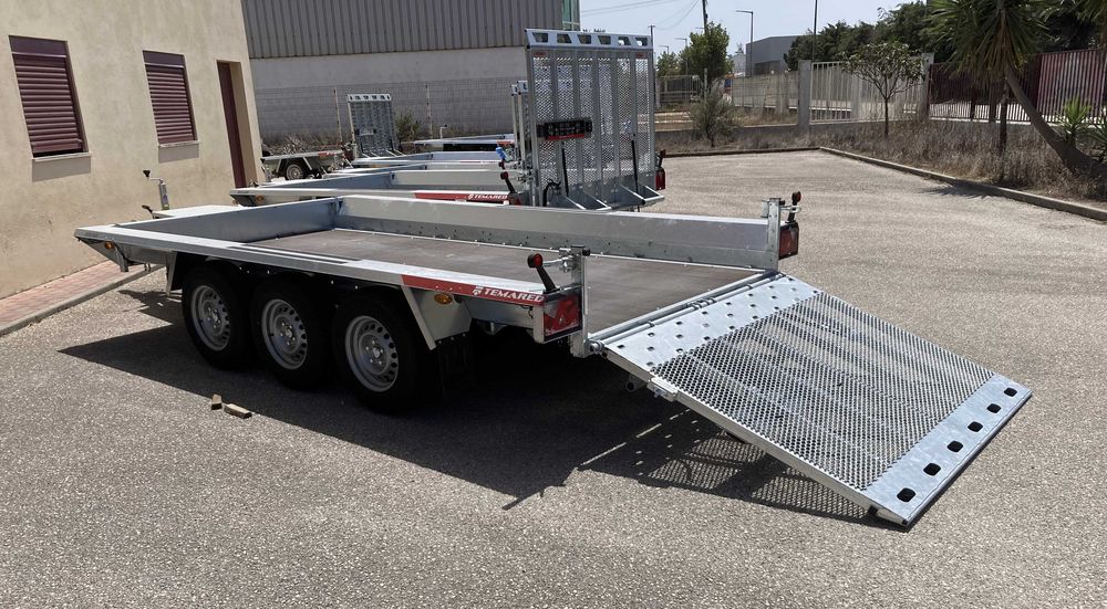 Atrelado para Máquina Giratória - Reboque para Máquina Bobcat - Traillers para escavadora