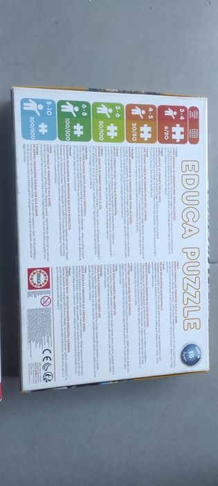 Puzzle educativo animais