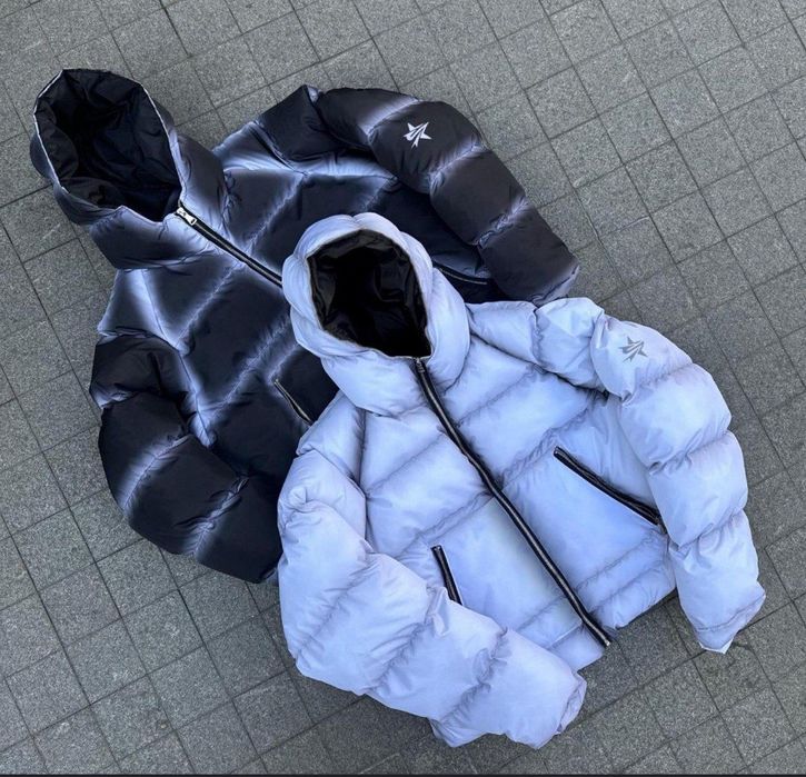 Пуховик томі сіні на зиму