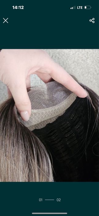 Продам перуку натуральну