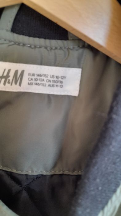 Kurtka bomberka H&M przejściowa 146/152
