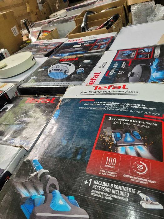 Палета з товарами  Tefal & Rowenta (Європа) – хіт! 179 кг