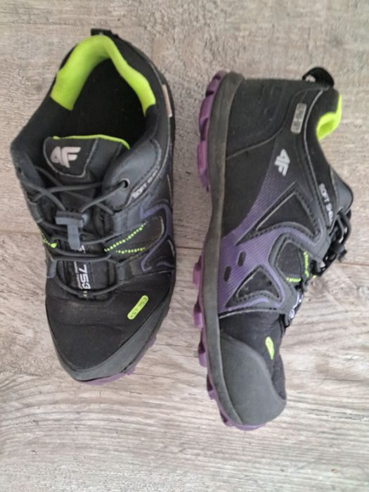 Super buty 4F, z membraną, softshell, idealne w góry,roz..37,5!Polecam