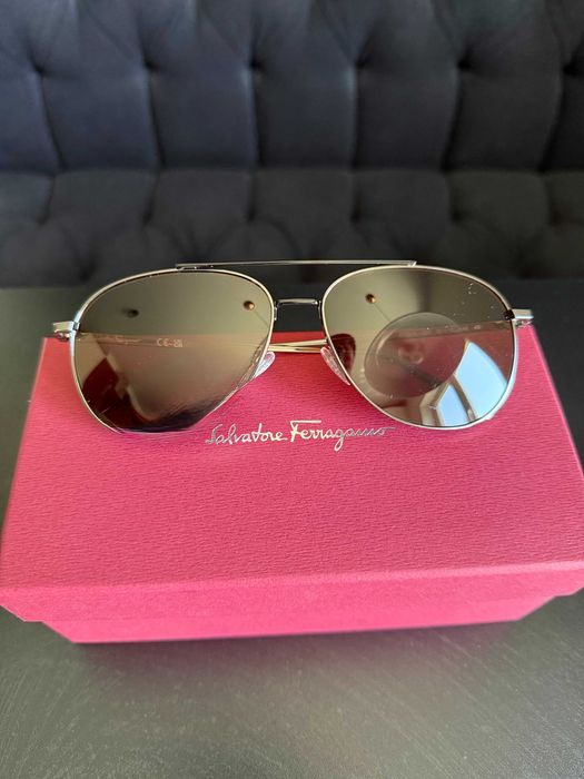 NOWE męskie okulary słoneczne Salvatore Ferragamo