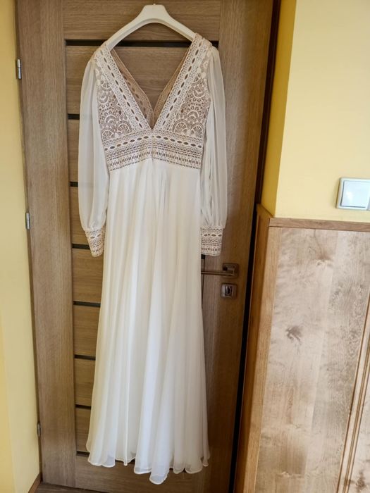 Sprzedam suknię ślubną. Styl Boho .