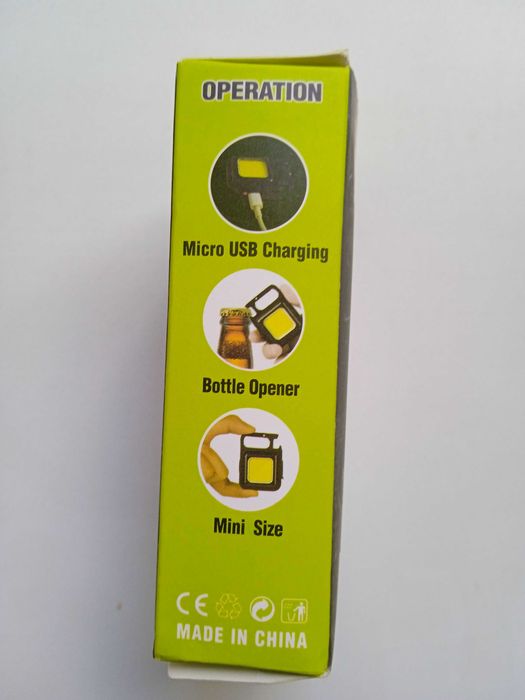 очень яркий компактный фонарик на аккумуляторе