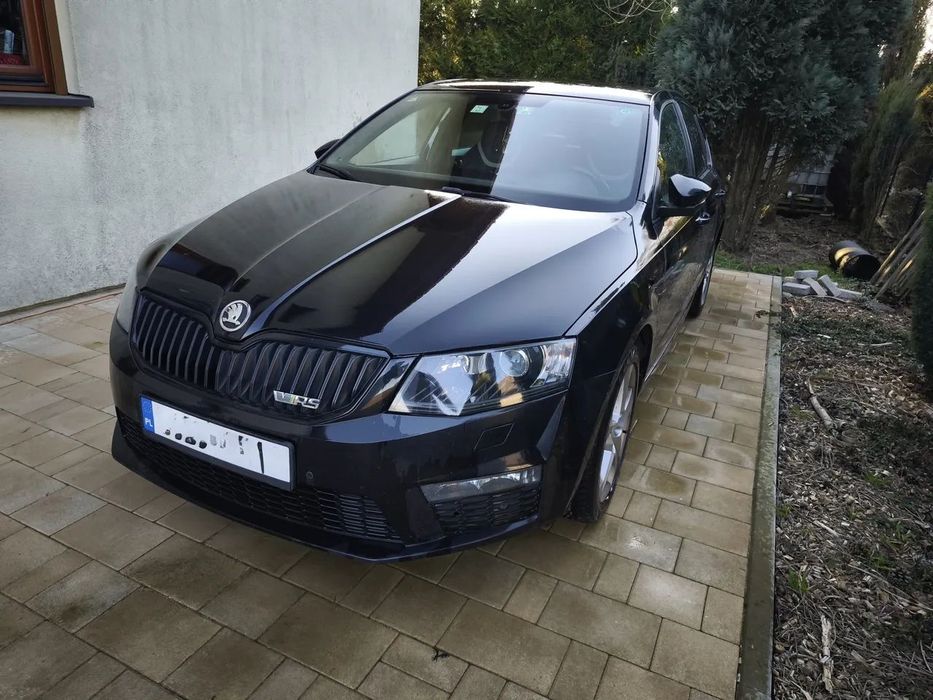 Skoda Octavia Skoda Octavia III RS TDI  184km w wersji Liftback z 2013r, krajowa