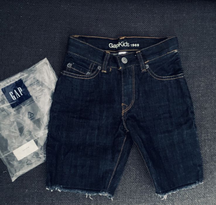 Calções Gap, novo, tam 5-6 anos