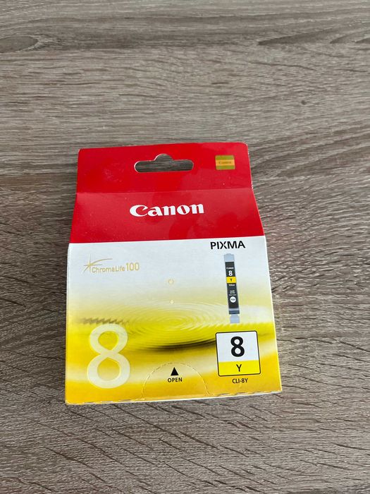 Canon nowe tusze kolor żółty