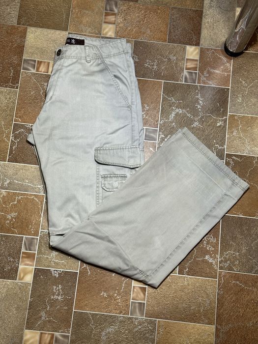 Широкие карго штани Hawkeye / Y2K Baggy Cargo Pants (W32 L34)