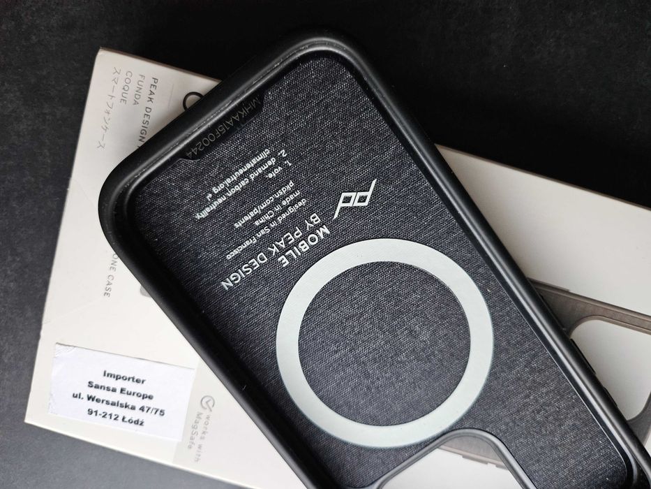 Nowe Oryginalne Etui/Case Peak Design - Apple iPhone 15 Pro