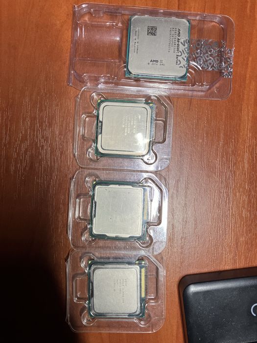 Оновлено! Набір 6 процессорів під 775, 1155, 1151, am4