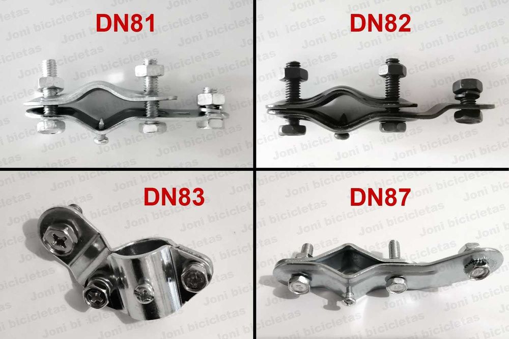 Suportes de farol e suportes de dínamo de bicicleta