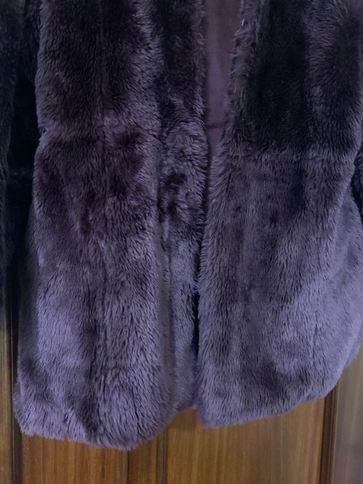 Casaco em pelo de menina