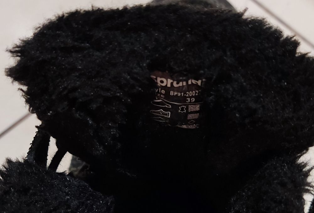 Buty zimowe chłopięce