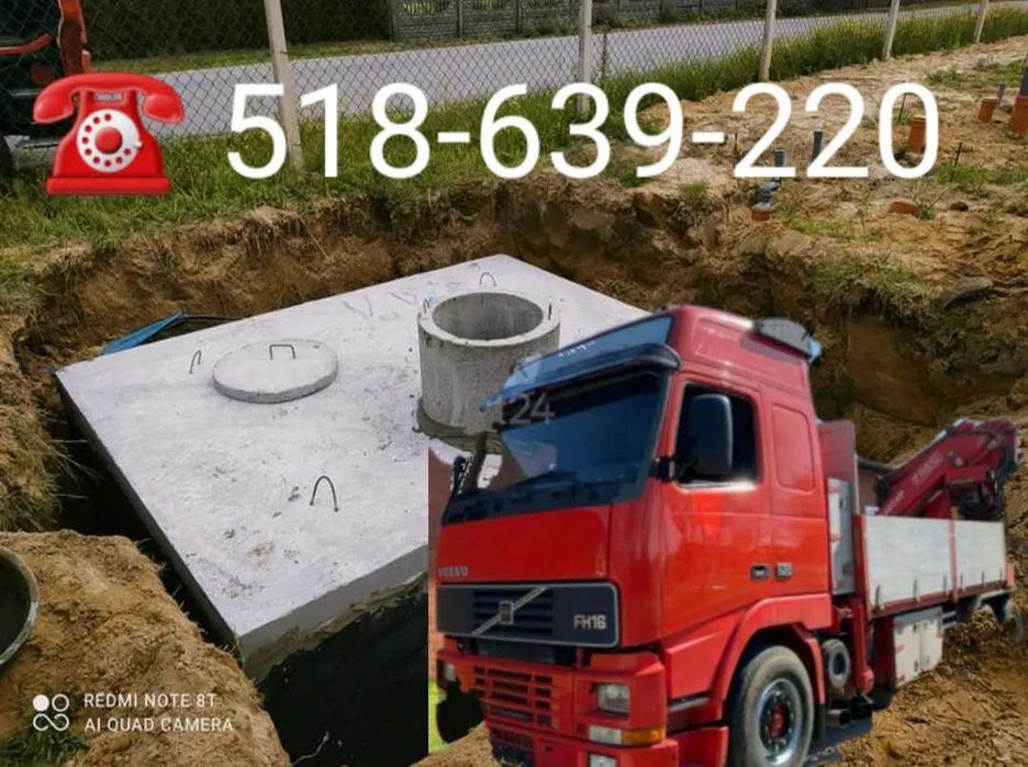 Szambo Betonowe, Zbiornik na Deszczówkę Szamba Atestowane