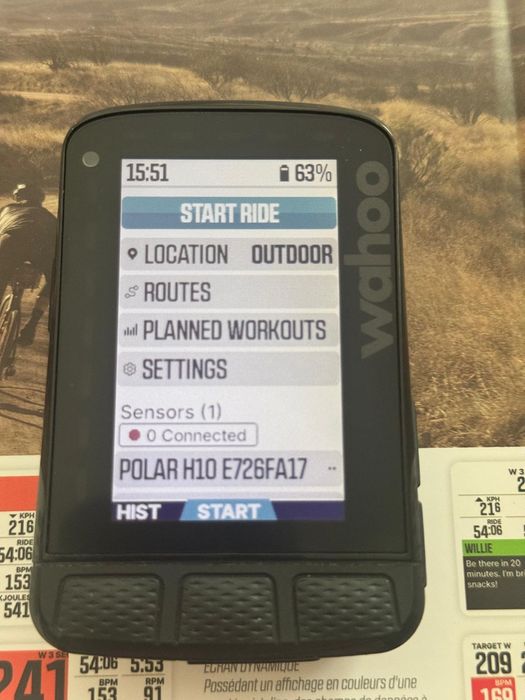 Nawigacja rowerowa Wahoo elemnt roam v2