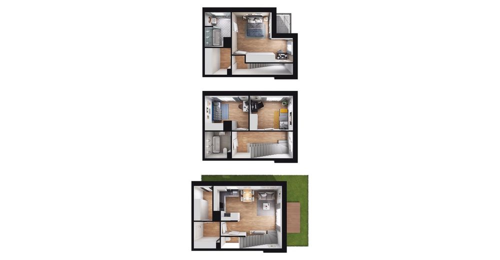 4-pokojowy dom 94m2 + ogródek Bez Prowizji