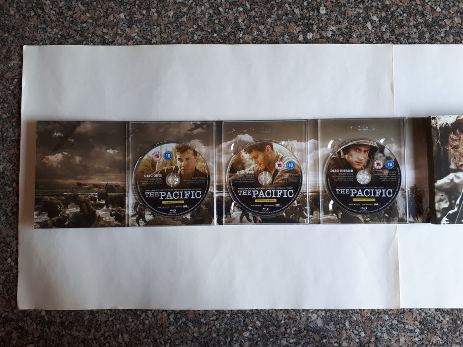 Blu-ray The Pacific (cx metálica) 6 discos